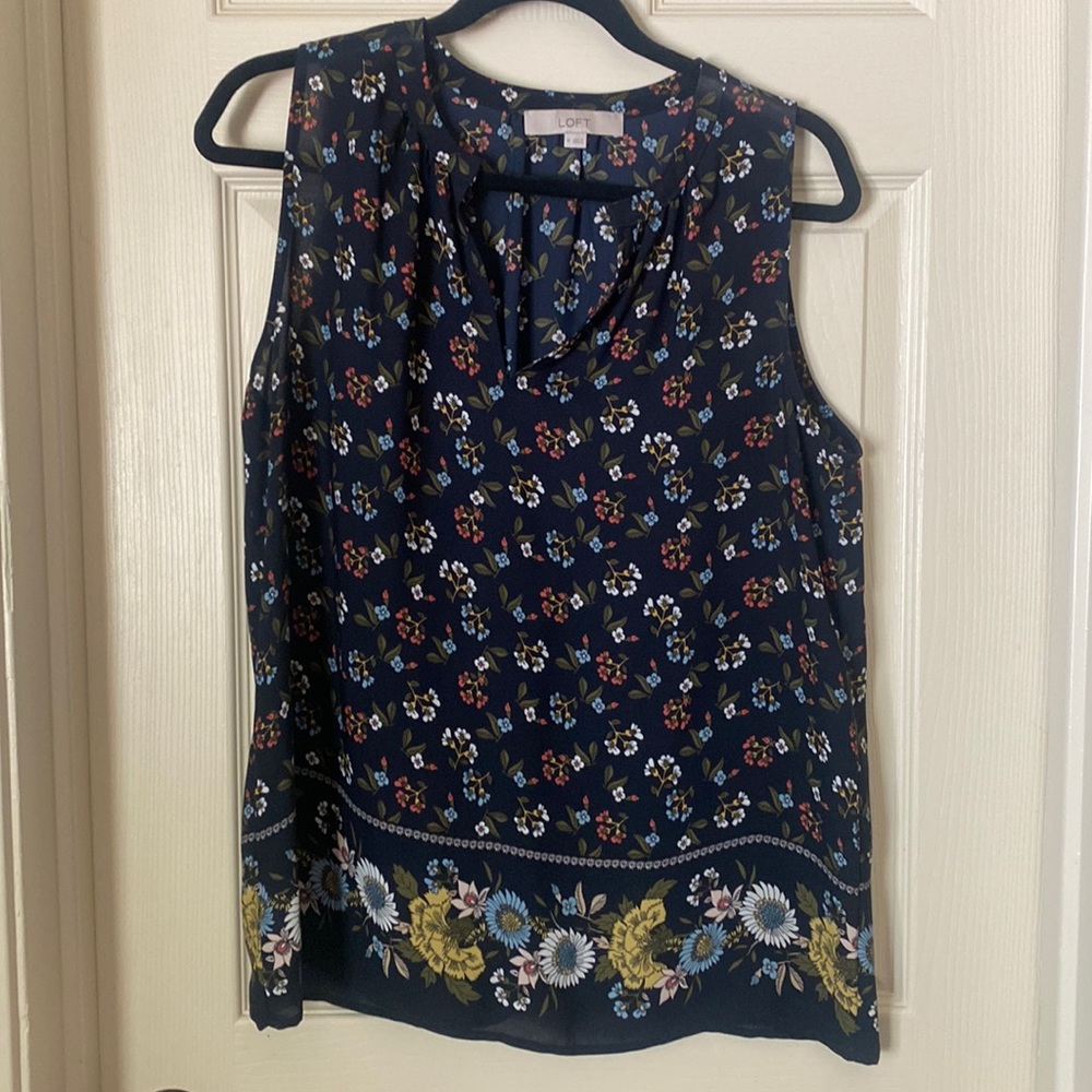Floral LOFT blouse - M